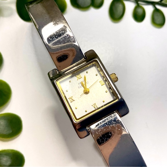 Anne Klein Sport Jewelry - Anne Klein fashion watch silvertone and goldtone together making a bracelet